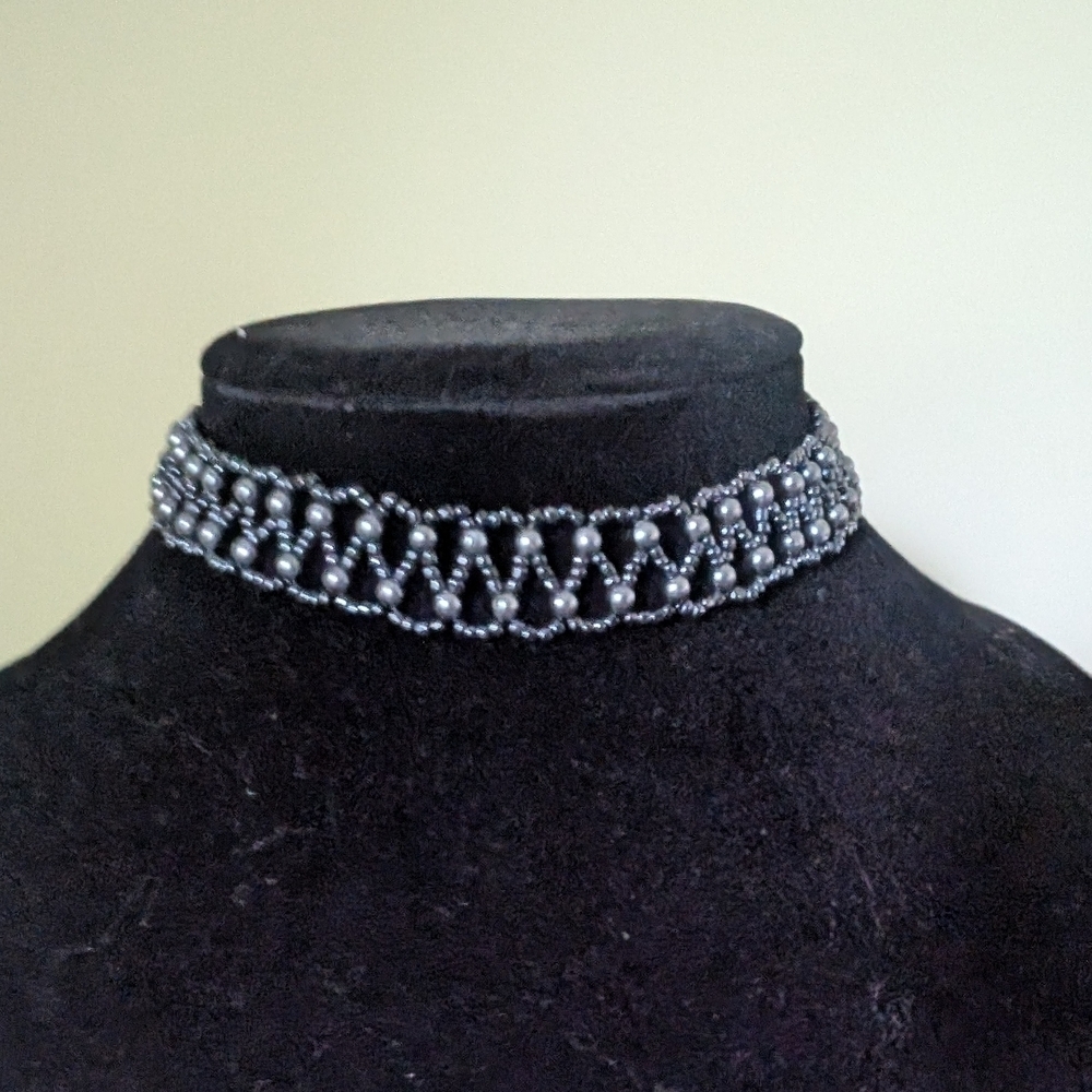 Beaded Choker Necklace
